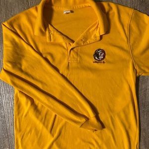 Vintage FSU Long Sleeve Polo